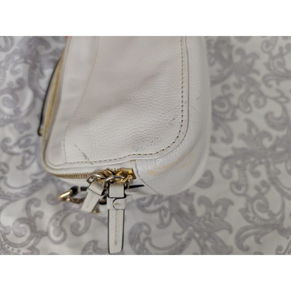 dooney & burke white leather crossbody bag - Picture 16 of 16